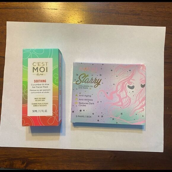 C’est Moi Mask and Amnh Eye Pads - Picture 1 of 2